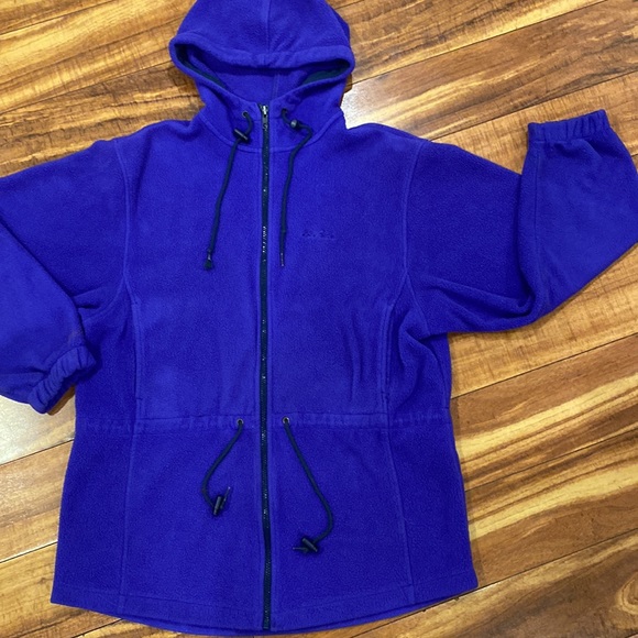 LL Bean tunic length fleece jacket - Picture 2 of 7